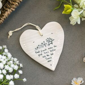 East of India ‘Best Friends’ Wobbly Hanging Heart East of India ‘Best Friends’ Wobbly Hanging Heart