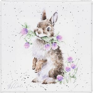 Wrendale Designs ‘Head Clover Heels’ Rabbit Small Canvas Wrendale Designs ‘Head Clover Heels’ Rabbit Small Canvas