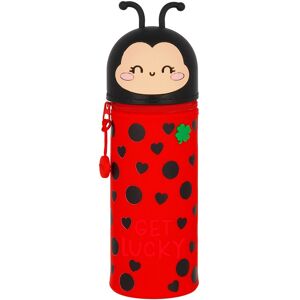 Legami Kawaii Ladybug 2-In-1 Silicone Pencil Case Legami Kawaii Ladybug 2-In-1 Silicone Pencil Case