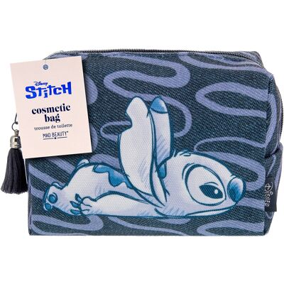 Mad Beauty Stitch Denim Cosmetic Bag - Cosmetic Bag Mad Beauty Stitch Denim Cosmetic Bag - Cosmetic Bag