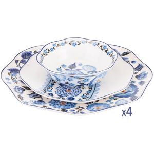 Cath Kidston Strawberry Garden Blue 12 Piece Dinner Set Cath Kidston Strawberry Garden Blue 12 Piece Dinner Set