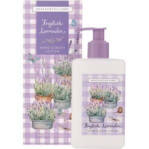 Heathcote & Ivory Heathcote & Ivory English Lavender Hand & Body Lotion 250ml Heathcote & Ivory Heathcote & Ivory English Lavender Hand & Body Lotion 250ml