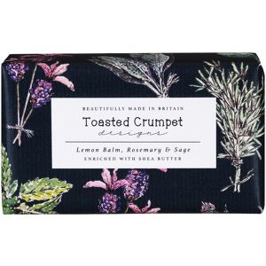 Toasted Crumpet Lemon Balm, Rosemary & Sage Luxury Soap Bar 190g Toasted Crumpet Lemon Balm, Rosemary & Sage Luxury Soap Bar 190g