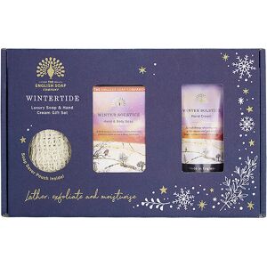 The English Soap Company Winter Solstice Luxury Soap & Hand Cream Three Piece Gift Set The English Soap Company Winter Solstice Luxury Soap & Hand Cream Three Piece Gift Set