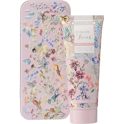 Heathcote & Ivory - Flower Of Focus - 100ml - Tin - Hand Cream Heathcote & Ivory - Flower Of Focus - 100ml - Tin - Hand Cream