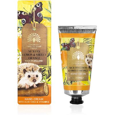 The English Soap Company Sicilian Lemon & Sweet Orange 75ml Hand Cream The English Soap Company Sicilian Lemon & Sweet Orange 75ml Hand Cream