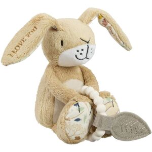 Guess How Much I Love You Nutbrown Hare with Silicone Teether Ring Guess How Much I Love You Nutbrown Hare with Silicone Teether Ring