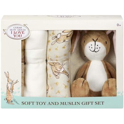 Guess How Much I Love You Toy And Muslin Set Guess How Much I Love You Toy And Muslin Set