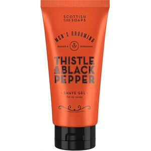 Scottish Fine Soaps Thistle & Black Pepper 150ml Shave Gel Scottish Fine Soaps Thistle & Black Pepper 150ml Shave Gel
