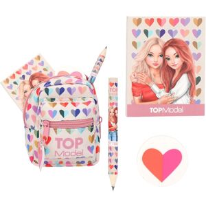 TOPModel Hearts Backpack Clip On With Mini Stationery TOPModel Hearts Backpack Clip On With Mini Stationery