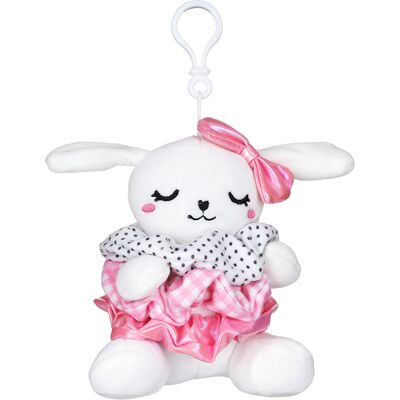 PMS Scrunch Bunch Puppy Scrunchies Plush Key Clip PMS Scrunch Bunch Puppy Scrunchies Plush Key Clip