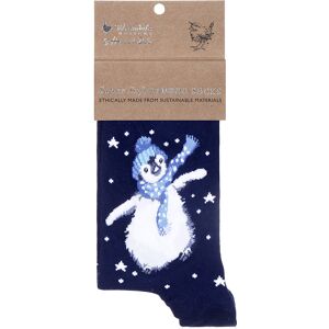 Wrendale Designs ‘Winter Wonderland’ Navy Penguin Women's Bamboo Christmas Socks Wrendale Designs ‘Winter Wonderland’ Navy Penguin Women's Bamboo Christmas Socks