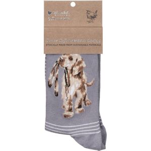 Wrendale Designs ‘Hopeful’ Purple Dog Women’s Bamboo Socks Wrendale Designs ‘Hopeful’ Purple Dog Women’s Bamboo Socks