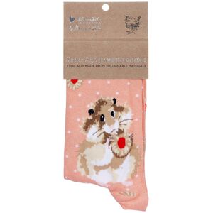 Wrendale Designs Super Soft Bamboo Socks - Orange Hamster Unisex Wrendale Designs Super Soft Bamboo Socks - Orange Hamster Unisex