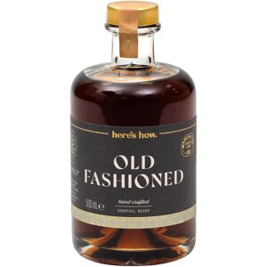 Here's How Old Fashioned Cocktail Mixer 500ml Here's How Old Fashioned Cocktail Mixer 500ml