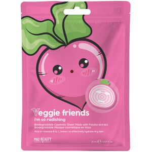 Mad Beauty Veggie Friends Radish Cosmetic Sheet Mask Mad Beauty Veggie Friends Radish Cosmetic Sheet Mask