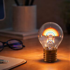 Funtime Rainbow Lightbulb Lamp Funtime Rainbow Lightbulb Lamp