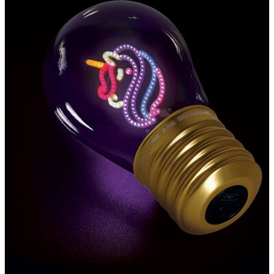 Legami Unicorn Lightbulb Table Lamp - Table Lamp Legami Unicorn Lightbulb Table Lamp - Table Lamp
