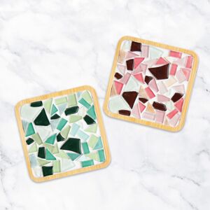 Gift Republic DIY - Mosaic Coasters Gift Republic DIY - Mosaic Coasters