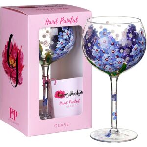Lynsey Johnstone Delphiniums Hand Painted Gin Glass Lynsey Johnstone Delphiniums Hand Painted Gin Glass