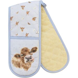 Wrendale Designs 'Farmyard Friends' Cow Double Oven Glove Wrendale Designs 'Farmyard Friends' Cow Double Oven Glove