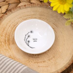 East of India ‘Love You’ Small Hedgerow Bowl East of India ‘Love You’ Small Hedgerow Bowl