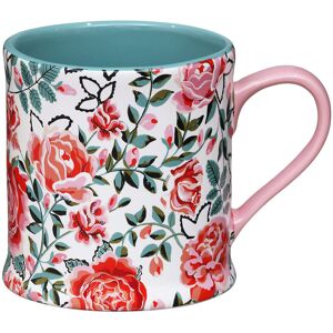 Cath Kidston Dolly Rose White Mollie Mug Cath Kidston Dolly Rose White Mollie Mug