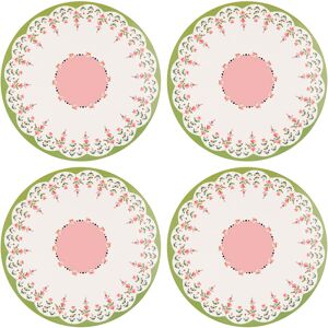 Cath Kidston Spring Birds Floral Set Of 4 Round Placemats - placemats Cath Kidston Spring Birds Floral Set Of 4 Round Placemats - placemats