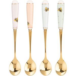 Yvonne Ellen Bees Set Of Four Tea Spoons Yvonne Ellen Bees Set Of Four Tea Spoons