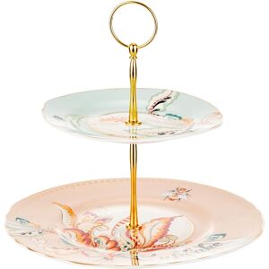 Yvonne Ellen Floral Two-Tiered Cake Stand Yvonne Ellen Floral Two-Tiered Cake Stand