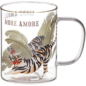 Yvonne Ellen ‘More Amore’ Tiger Glass Mug Yvonne Ellen ‘More Amore’ Tiger Glass Mug