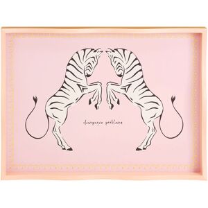 Yvonne Ellen ‘Champagne Problems’ Zebras Rectangular Tray Yvonne Ellen ‘Champagne Problems’ Zebras Rectangular Tray