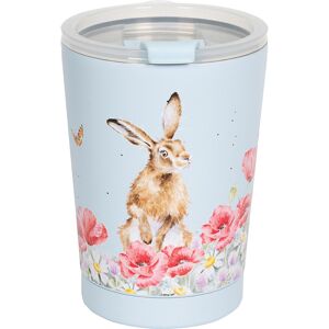 Wrendale Designs 'Field Of Flowers' Hare Thermal Travel Cup Wrendale Designs 'Field Of Flowers' Hare Thermal Travel Cup