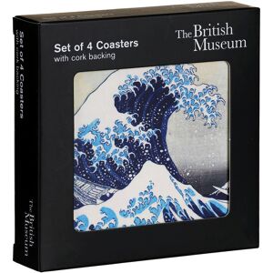 Museums & Galleries Museums & Galleries The British Museum Great Wave Set of 4 Coasters Museums & Galleries Museums & Galleries The British Museum Great Wave Set of 4 Coasters