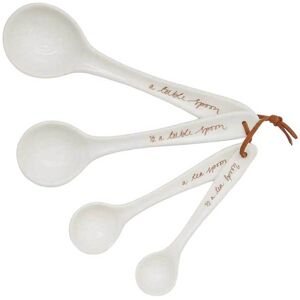 Sophie Conran White Set of 4 Measuring Spoons Sophie Conran White Set of 4 Measuring Spoons