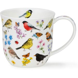 Dunoon Bird Garden Bullfinch Cumbrae Shape Mug Dunoon Bird Garden Bullfinch Cumbrae Shape Mug