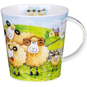 Dunoon Follow Me Follow Ewe Farm Cairngorm Shape Mug Dunoon Follow Me Follow Ewe Farm Cairngorm Shape Mug