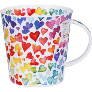 Dunoon Lots Of Love Cairngorm Shape Mug Dunoon Lots Of Love Cairngorm Shape Mug