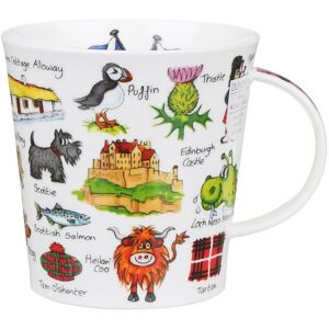 Dunoon Simply Scotland Cairngorm Shape Mug Dunoon Simply Scotland Cairngorm Shape Mug