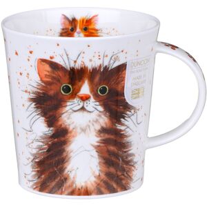 Dunoon Catter Splatter Tabby Lomond Shape Mug Dunoon Catter Splatter Tabby Lomond Shape Mug