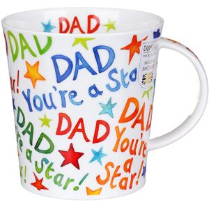 Dunoon Dad You’re A Star Lomond Shape Mug Dunoon Dad You’re A Star Lomond Shape Mug