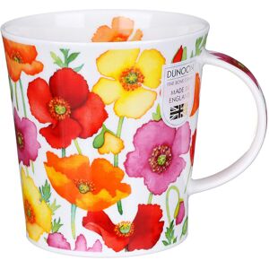Dunoon Floral Fiesta Poppy Lomond Shape Mug Dunoon Floral Fiesta Poppy Lomond Shape Mug