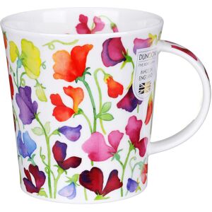 Dunoon Floral Fiesta Sweet Pea Lomond Shape Mug Dunoon Floral Fiesta Sweet Pea Lomond Shape Mug