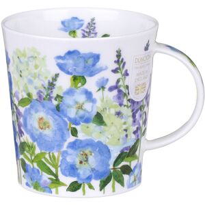Dunoon Flower Garden Blue Lomond Shape Mug Dunoon Flower Garden Blue Lomond Shape Mug