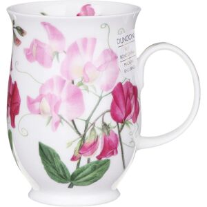 Dunoon Sweet Peas Light Pink Suffolk Shape Mug Dunoon Sweet Peas Light Pink Suffolk Shape Mug