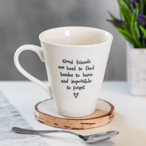 East of India Good Friends Porcelain Mug East of India Good Friends Porcelain Mug