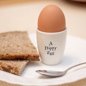 East of India ‘A Dippy Egg’ Porcelain Egg Cup East of India ‘A Dippy Egg’ Porcelain Egg Cup