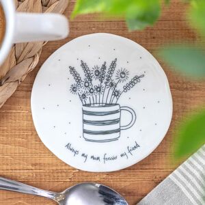 East of India Always My Mum’ Flowers In Mug Coaster East of India Always My Mum’ Flowers In Mug Coaster