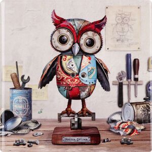 Bug Art Scrap Owl Coaster Bug Art Scrap Owl Coaster