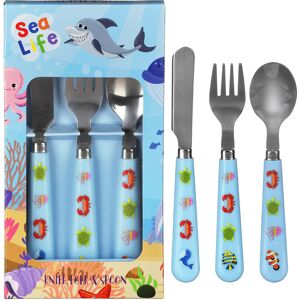 Leonardo's Little Stars Sea Life Cutlery Set Leonardo's Little Stars Sea Life Cutlery Set
